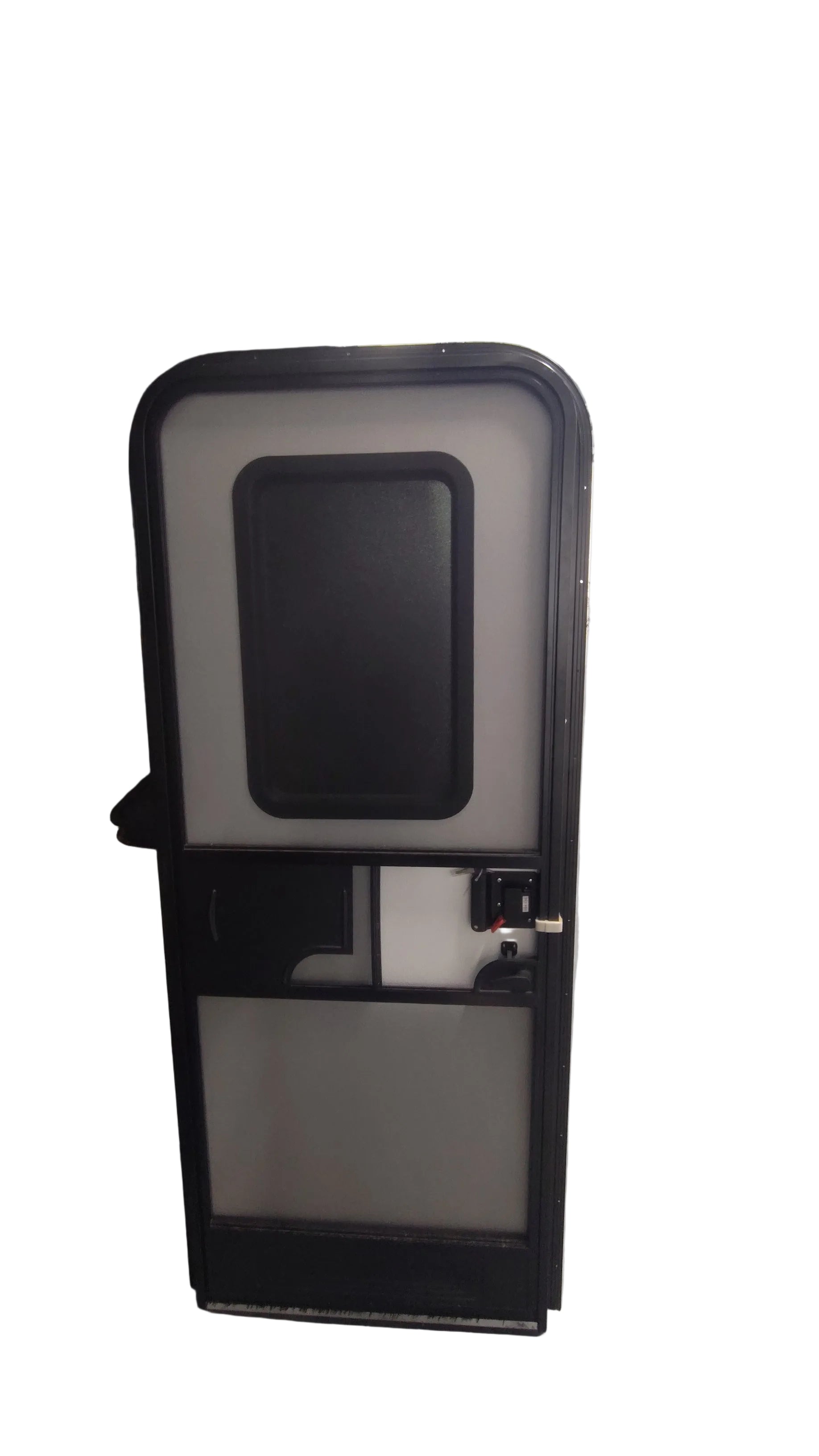 RV entry door with window